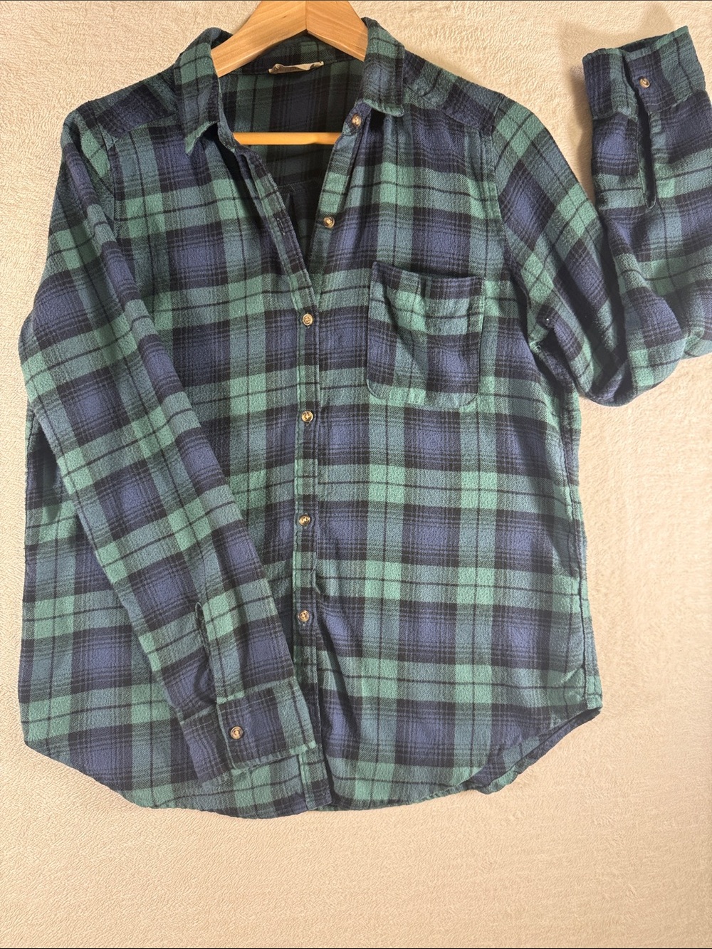 Vintage Hollister plaid button down